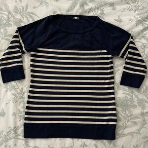 J.Crew striped crewneck, XS